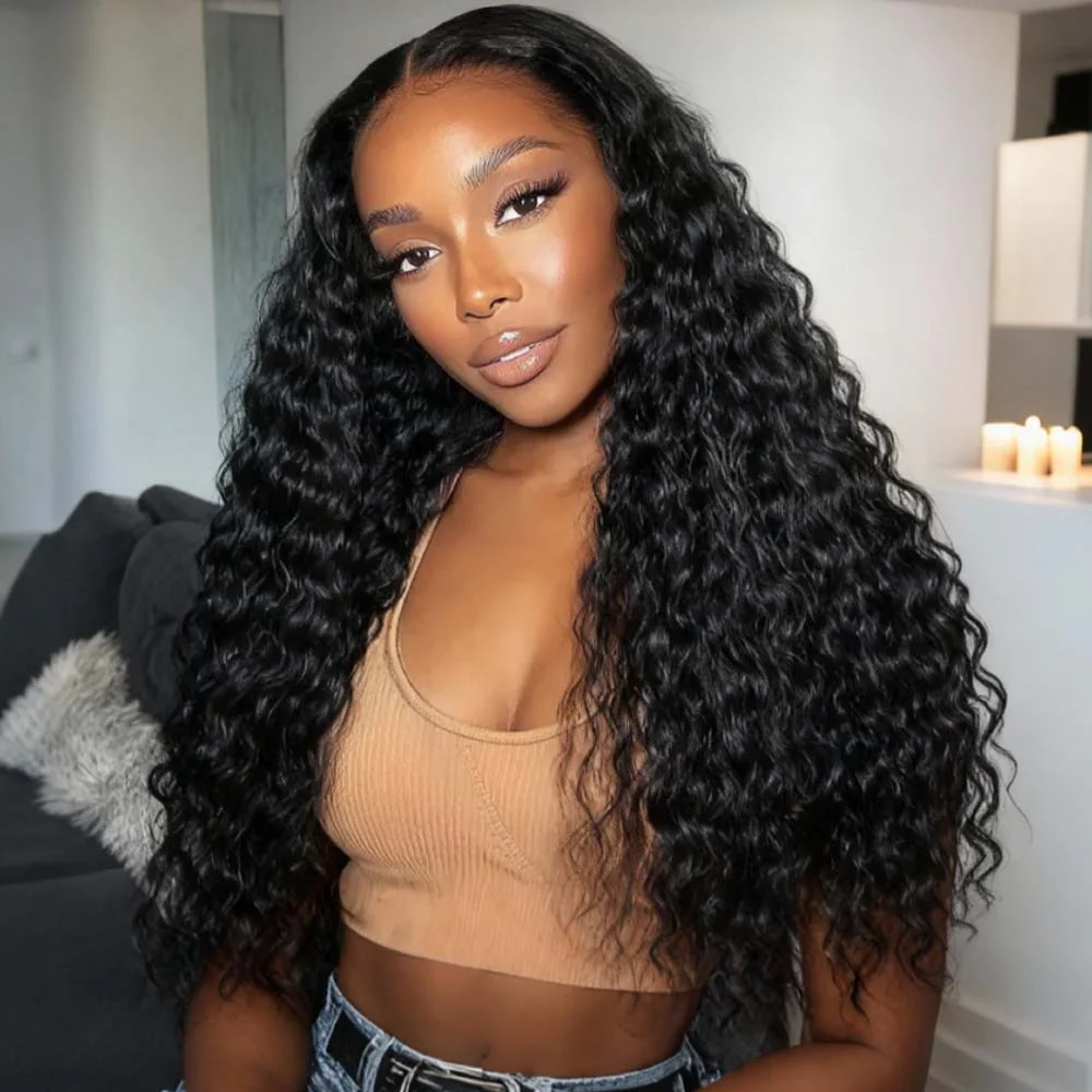 $100 off full $100| 300% Density Luxury custom wigs Loose Wave Glueless Lace Wig Flash Sale