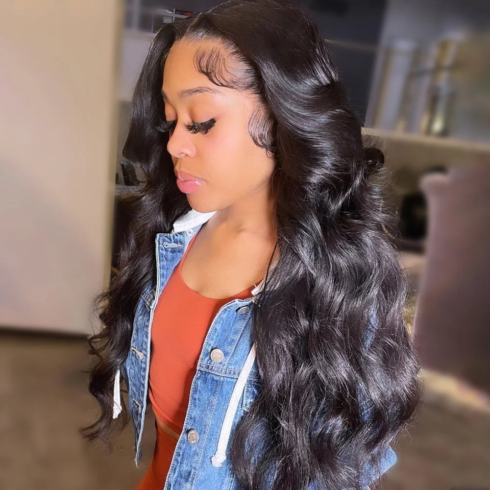 $100 Off| Bouncy and Soft Body Wave Glueless 7×5/13×4 Lace Front Wigs Flash Sale - Image 8