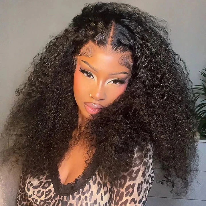 $100 Off Full $101| Glueless Thick Fluffy Afro Curly Bob Wigs Flash Sale