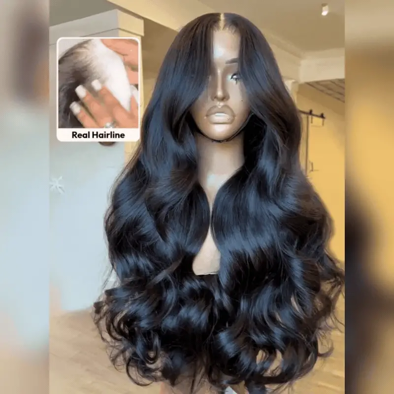 Wear & Go 13x6 Pre-Everything HD Lace Frontal Body Wave Glueless Wig 250% Density - Image 3