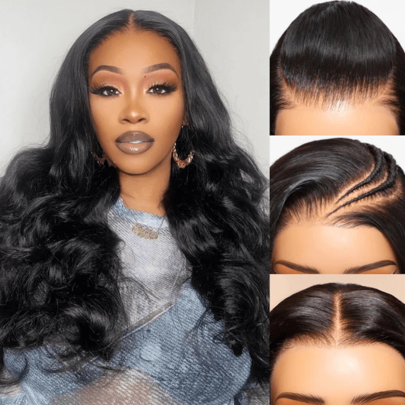 Wear & Go 13x6 Pre-Everything HD Lace Frontal Body Wave Glueless Wig 250% Density - Image 6
