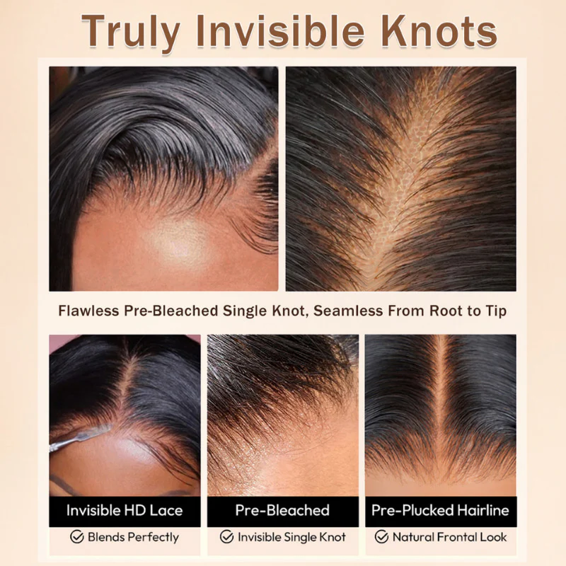 300% Density Burmese Curly Brown Highlight Glueless HD Lace Wig - Image 11