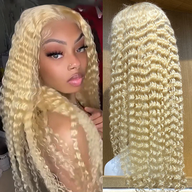24H Fast Shipping | 613 Blonde Body Wave 13x4 HD Lace Wig Virgin Human Hair Wigs Flash Sale - Image 11