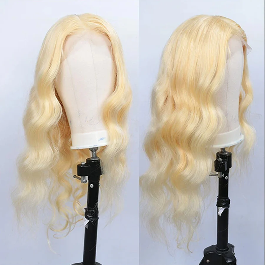24H Fast Shipping | 613 Blonde Body Wave 13x4 HD Lace Wig Virgin Human Hair Wigs Flash Sale - Image 6
