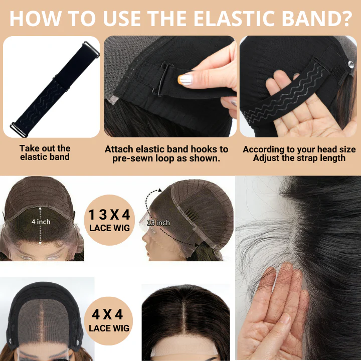 24H Fast Shipping Glueless Loose Wave Lace Wigs Clear HD Lace Nature Wave Wig Flash Sale - Image 4