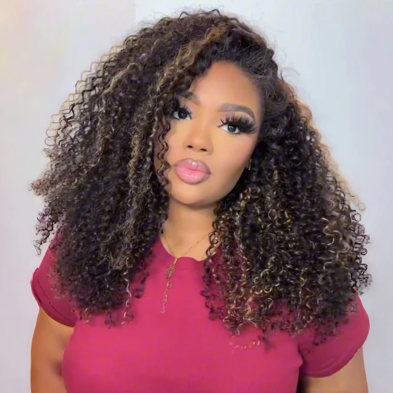 3-in-1 Put On & Go Half Wigs | Glueless Invisible Drawstring Beginner Friendly - Image 17