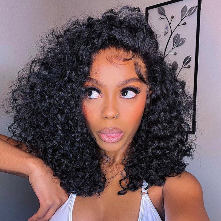3 Wigs=$199 | 20''Body Wave Wig+14" Curly Bob Wig+10" Honey Blonde Bob Wig Flash Sale - Image 7