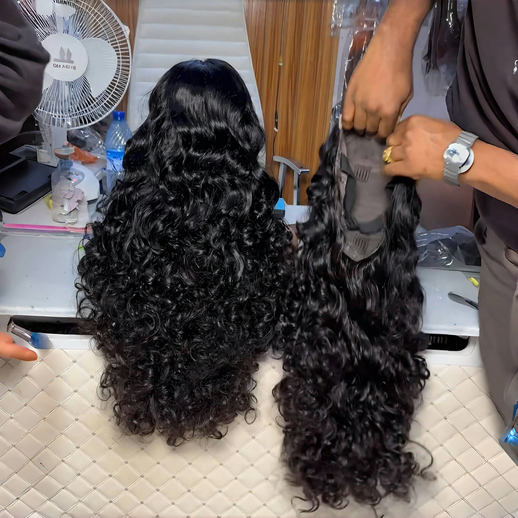 300% Density Loose Deep Wavy Glueless Wig - 7x5/13x4 Upgrade HD Lace Frontal - Image 2