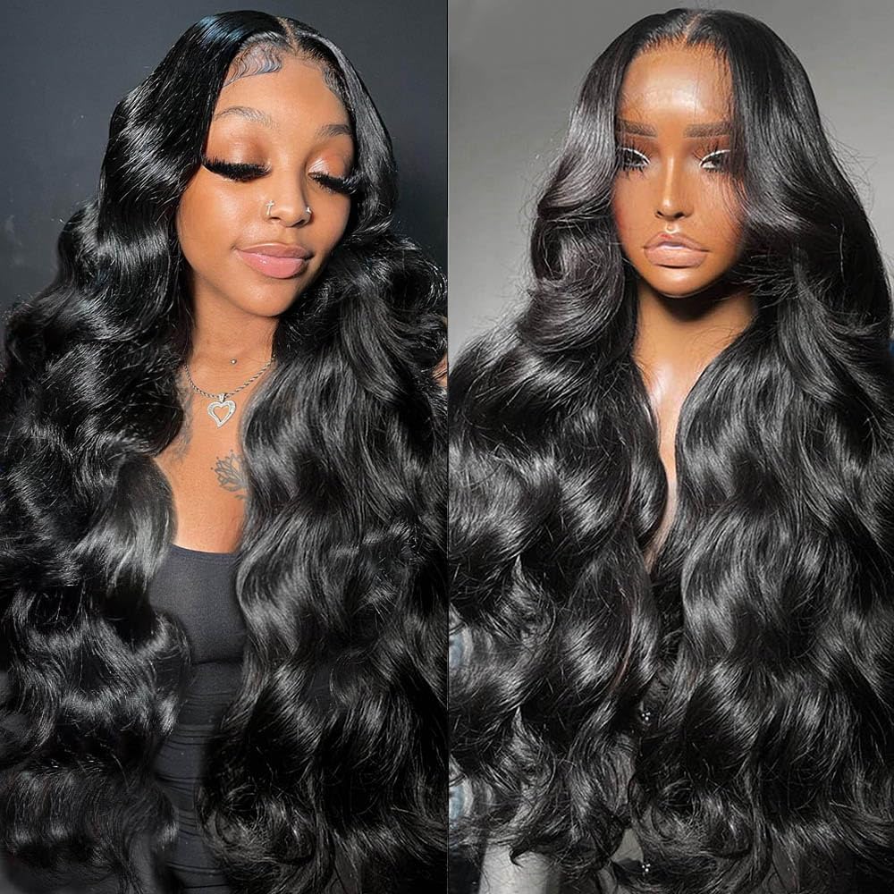 $119=28 Inch | 24H Fast Shipping 200% Density 3D Bouncy Body Wave HD Transparent Lace Front Wig Flash Sale - Image 2