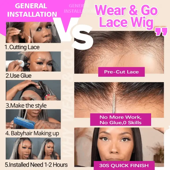 30''=$199 Glueless Loose Wave Lace Front Wigs HD Transparent Lace Wig For Women Flash Sale -Amanda Hair - Image 8