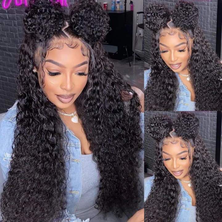 Add $30 for Extra Wig| Double Drawn Loose Wave 13x6 Clear Transparent Lace Frontal Wig 22"-26" Flash Sale - Image 4