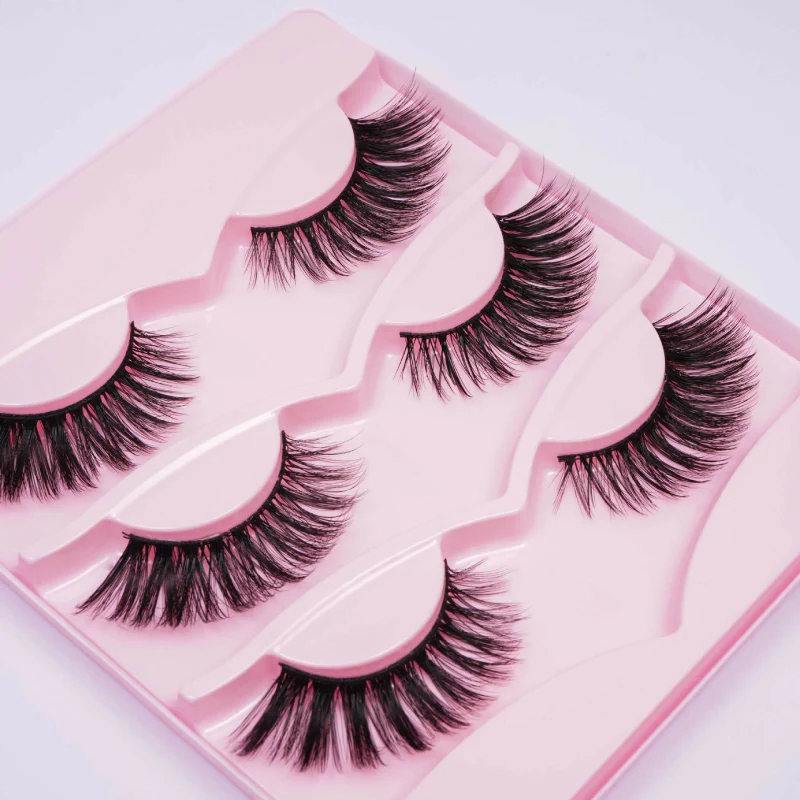 Amanda 3D Eyelashes Cat Eye Sexy Look Soft Reusable Flash Sale