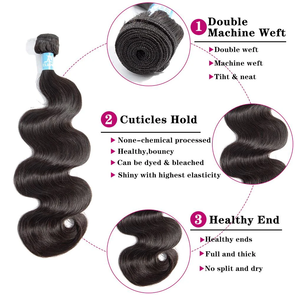 Body Wave Hair Bundle 100% Human Virgin Hair Charming Wave Hair - Amanda Hair - Image 5
