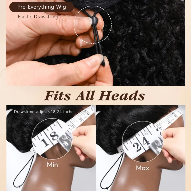 Glueless Loose Wave Black with Red & Blonde Highlight 13x4 Lace Front Multi Burgundy Color Human Hair Wig - Image 10