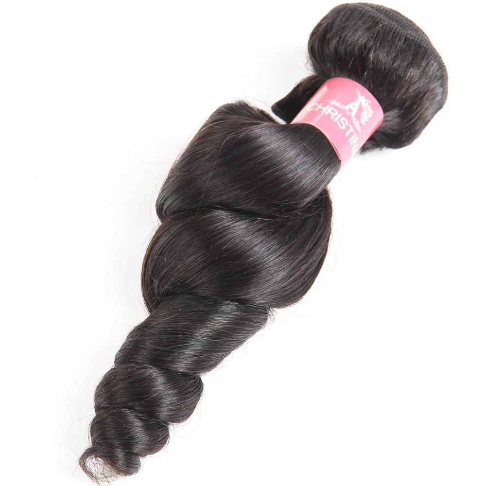 Loose Wave Hair Bundles 100% Human Virgin Hair Curly Wave Hair - Amanda Hair - Image 5