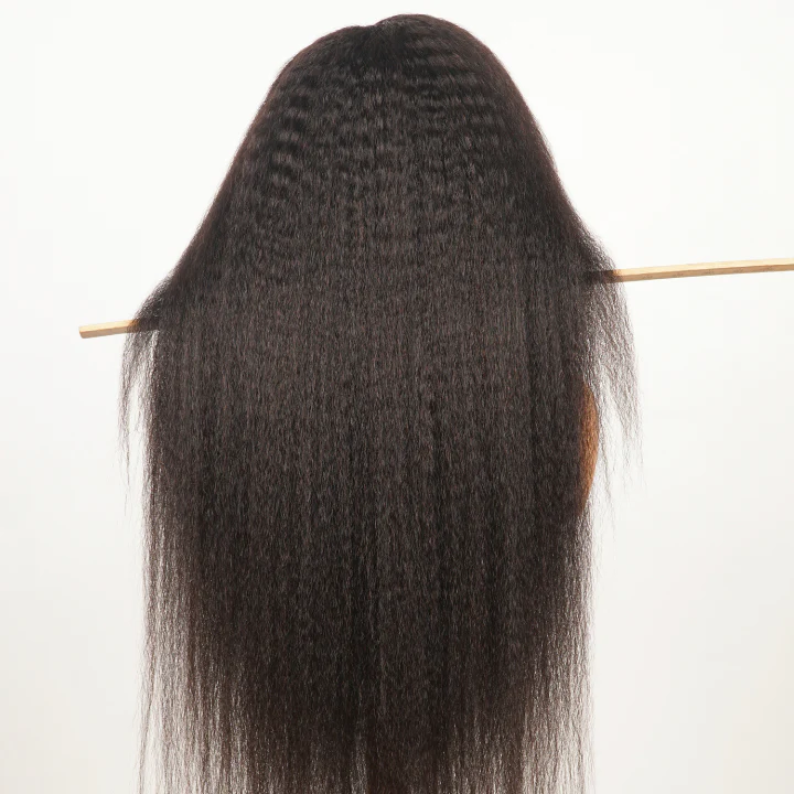 Kinky Straight 7x5 / 13x6 HD Transparent Lace Front Wigs 100% Human Virgin Hair For Women -Amanda Hair - Image 11