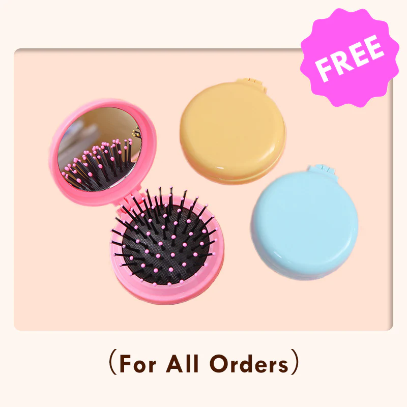 Black Friday Free Folding Brush With Mirror Valued $59 Free Gift For All Orders