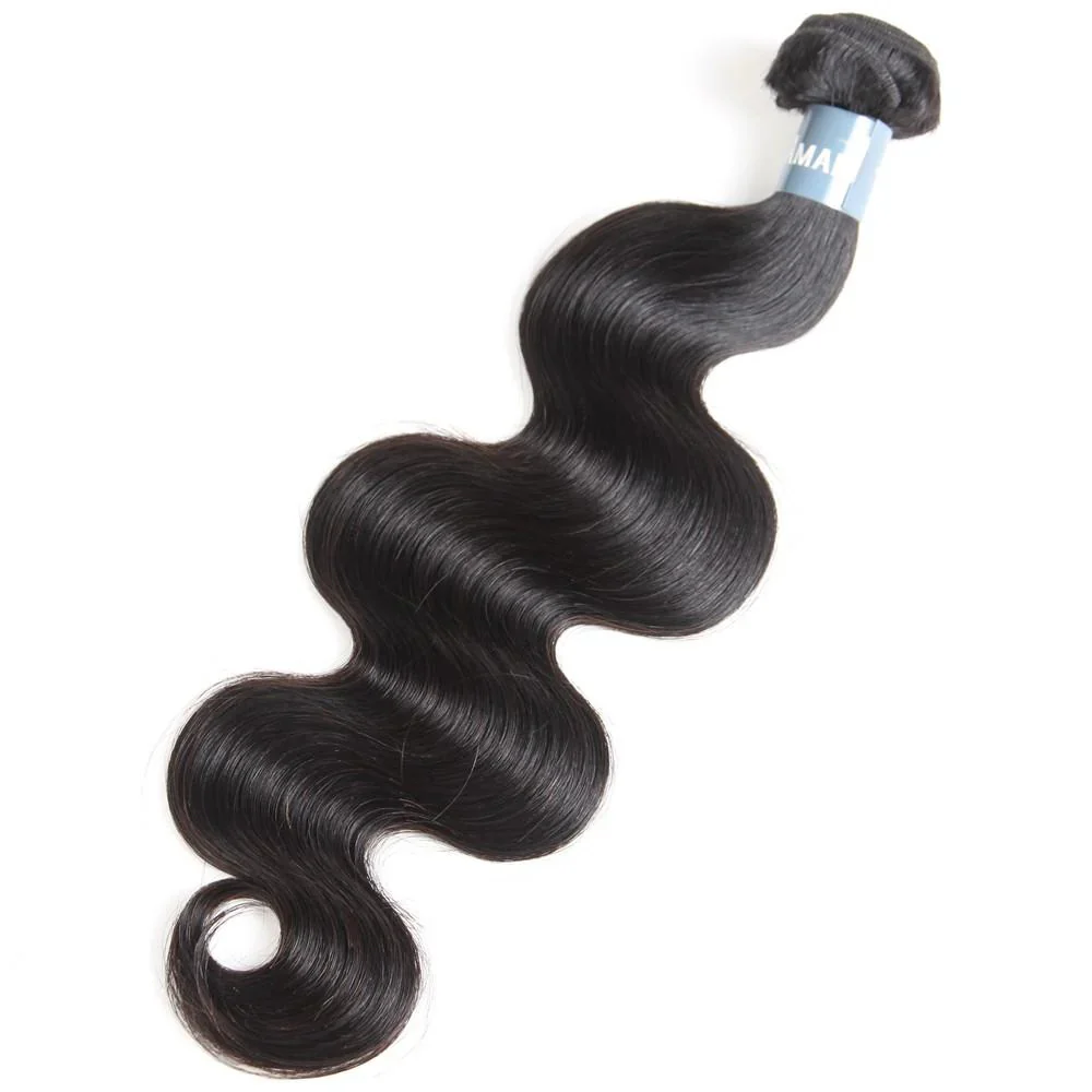 Brazilian Body Wave Hair 1/3 Bundles With 4*4 Lace Closure 9A Grade 100% Unprocessed Human Hair No Tangles Flash Sale - Image 2