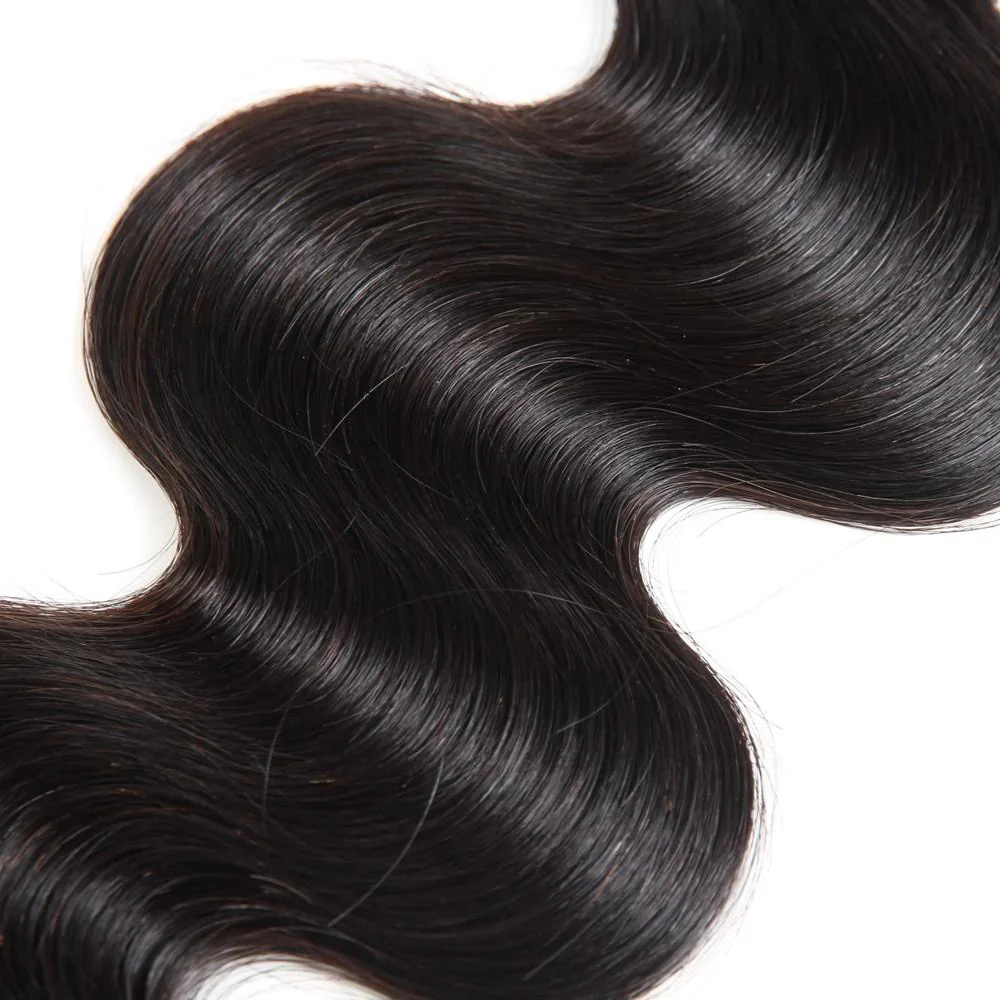 Brazilian Body Wave Hair 1/3 Bundles With 4*4 Lace Closure 9A Grade 100% Unprocessed Human Hair No Tangles Flash Sale - Image 9