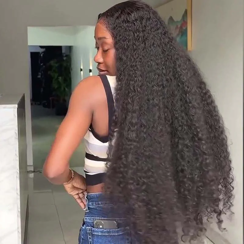Extra 60% OFF| 300% Density Luxury custom wigs Glueless Lace Front Curly Wigs Super Double Drawn Level Flash Sale - Image 2