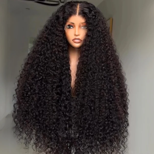 Extra 60% OFF| 300% Density Luxury custom wigs Glueless Lace Front Curly Wigs Super Double Drawn Level Flash Sale - Image 3