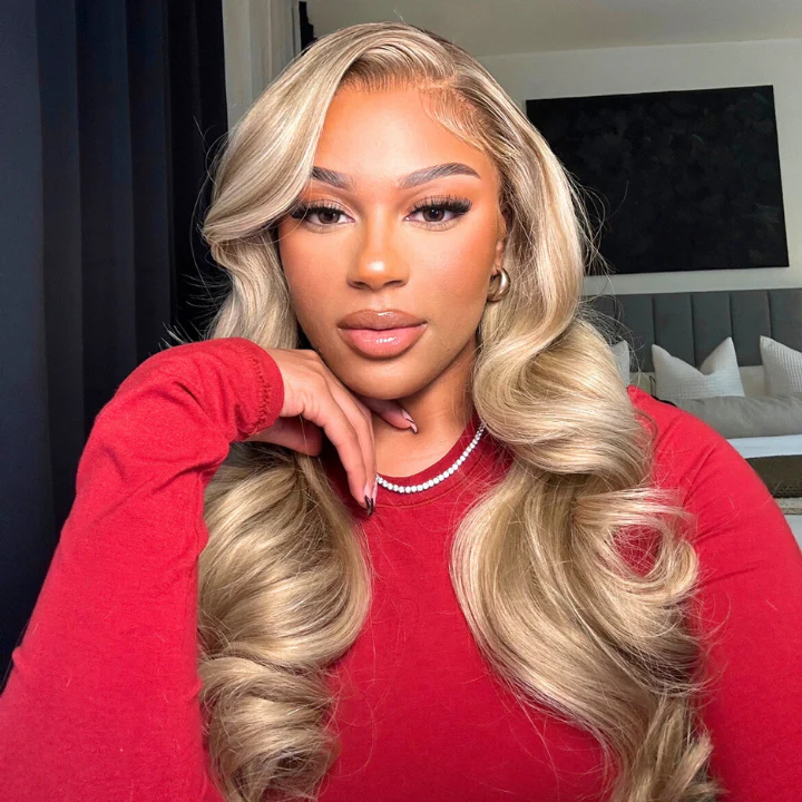 Extra 60% OFF | Spring Highlight Linen Body Wave Transparent 13×4 Lace Frontal Wigs Flash Sale - Image 2