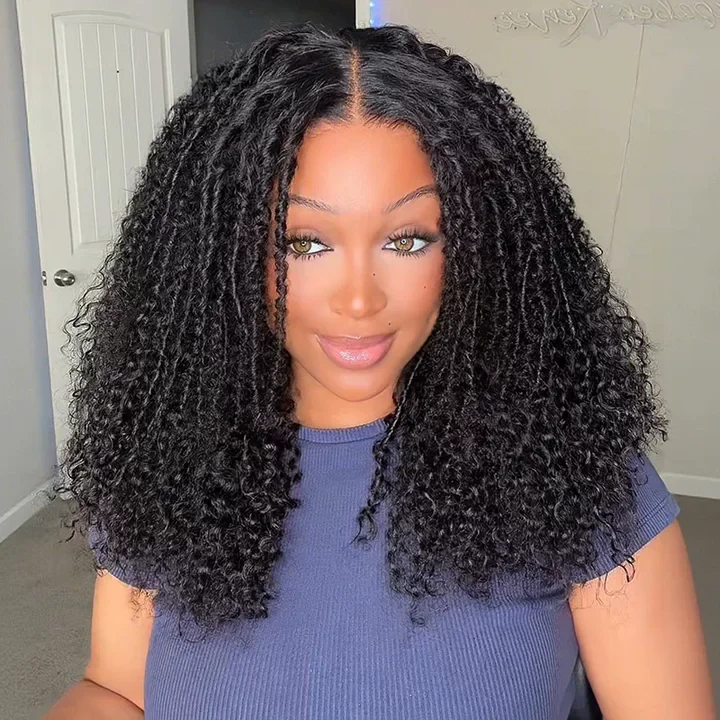 Amanda Glueless Bohemian Curly HD Lace Frontal Wig | Ready to Wear