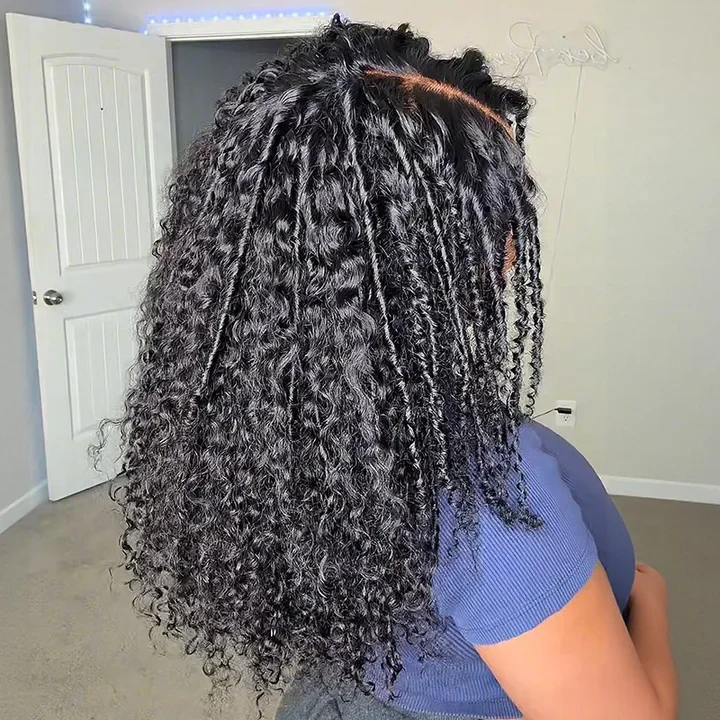 Amanda Glueless Bohemian Curly HD Lace Frontal Wig | Ready to Wear - Image 2
