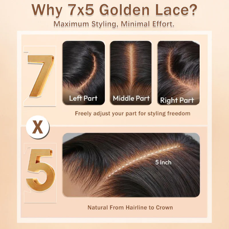 Highlight Ginger Copper Orange Wig Body Wave Pre Everything 7x5/13x4 Lace Beginner Friendly Glueless Wigs -Amanda Hair - Image 9