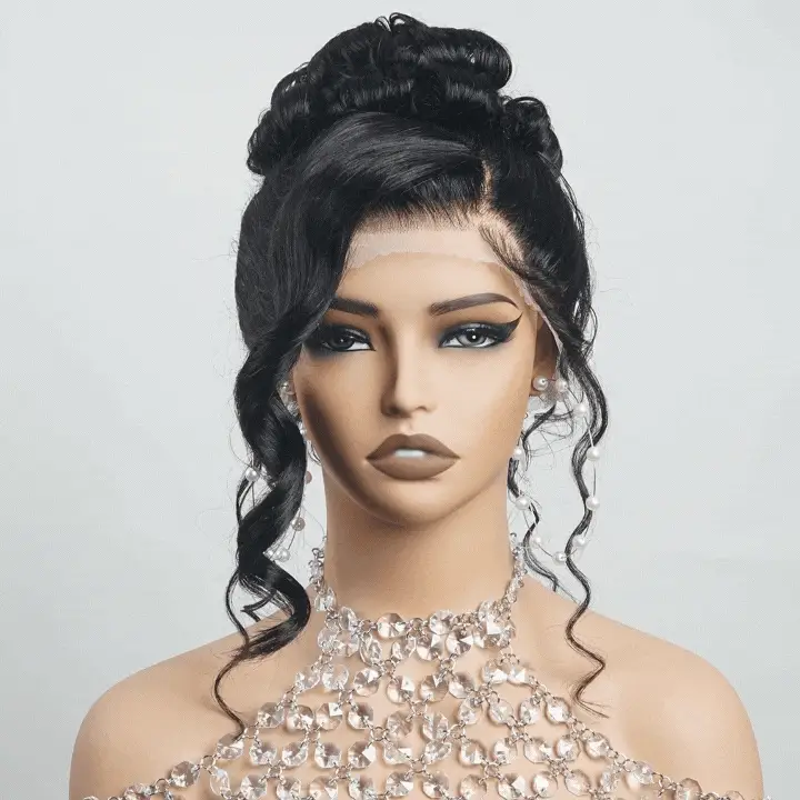 Glueless 360 Lace Frontal Wig Body Wave Invisible Strap Tug Go Pre Everything Lace Wigs - Image 7
