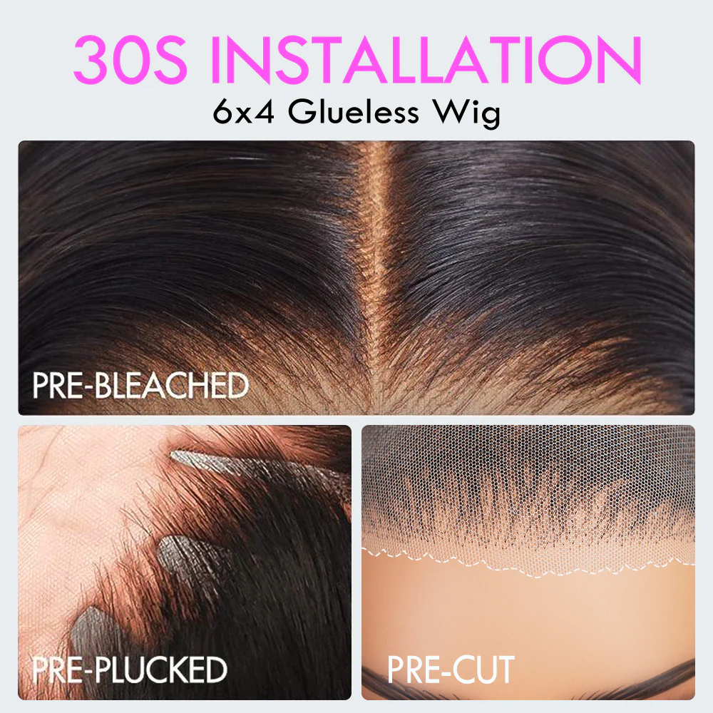 30''=$199 Glueless Loose Wave Lace Front Wigs HD Transparent Lace Wig For Women Flash Sale -Amanda Hair - Image 4