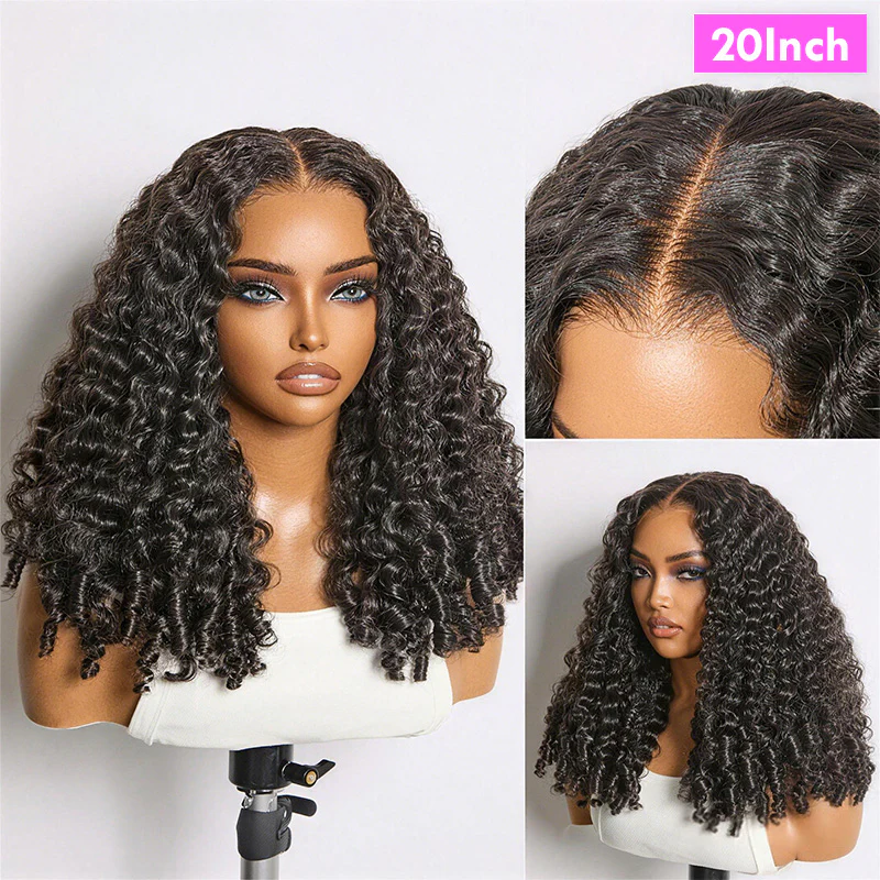 Highlight Burmese Curly 13x6 Lace Front Human Hair Wigs for Black Women Pre-plucked Natural Hairline - Image 13