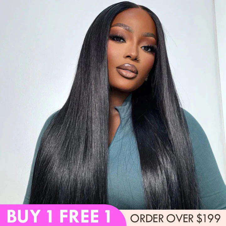 Long Straight Hair Wigs 13x6 HD Lace Frontal Wig-Amanda Hair