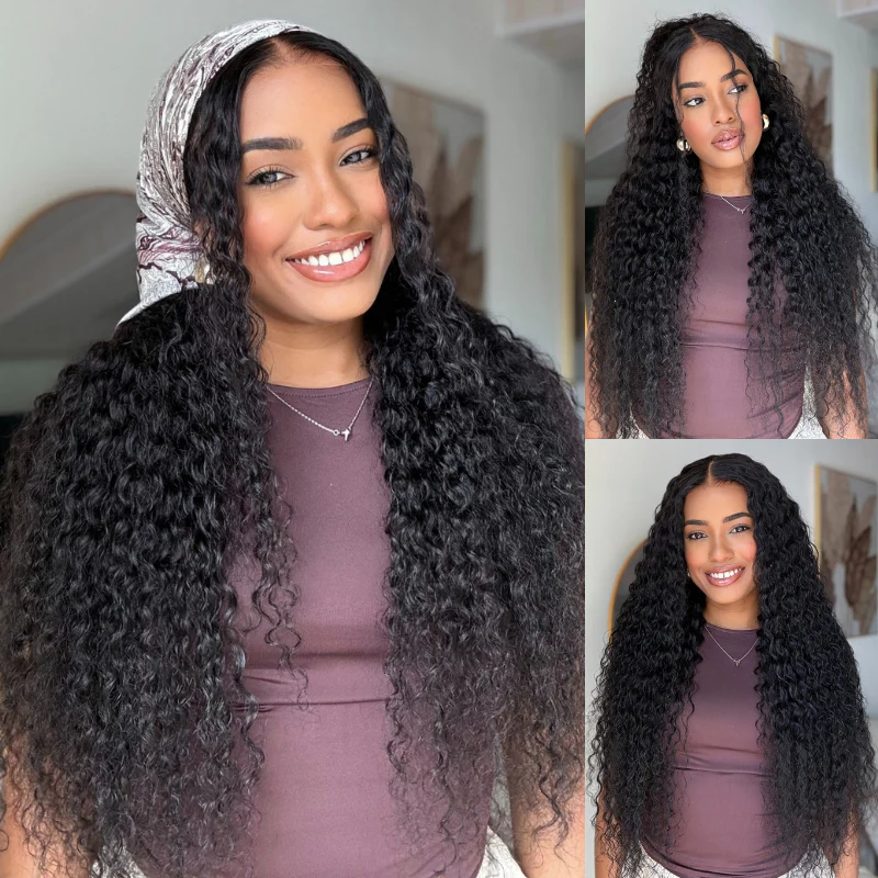 250% Density Long Curly 13x4 Lace Front Pre Everything Wig Glueless HD Transparent Lace 100% Virgin Human Hair Wigs - Amanda Hair