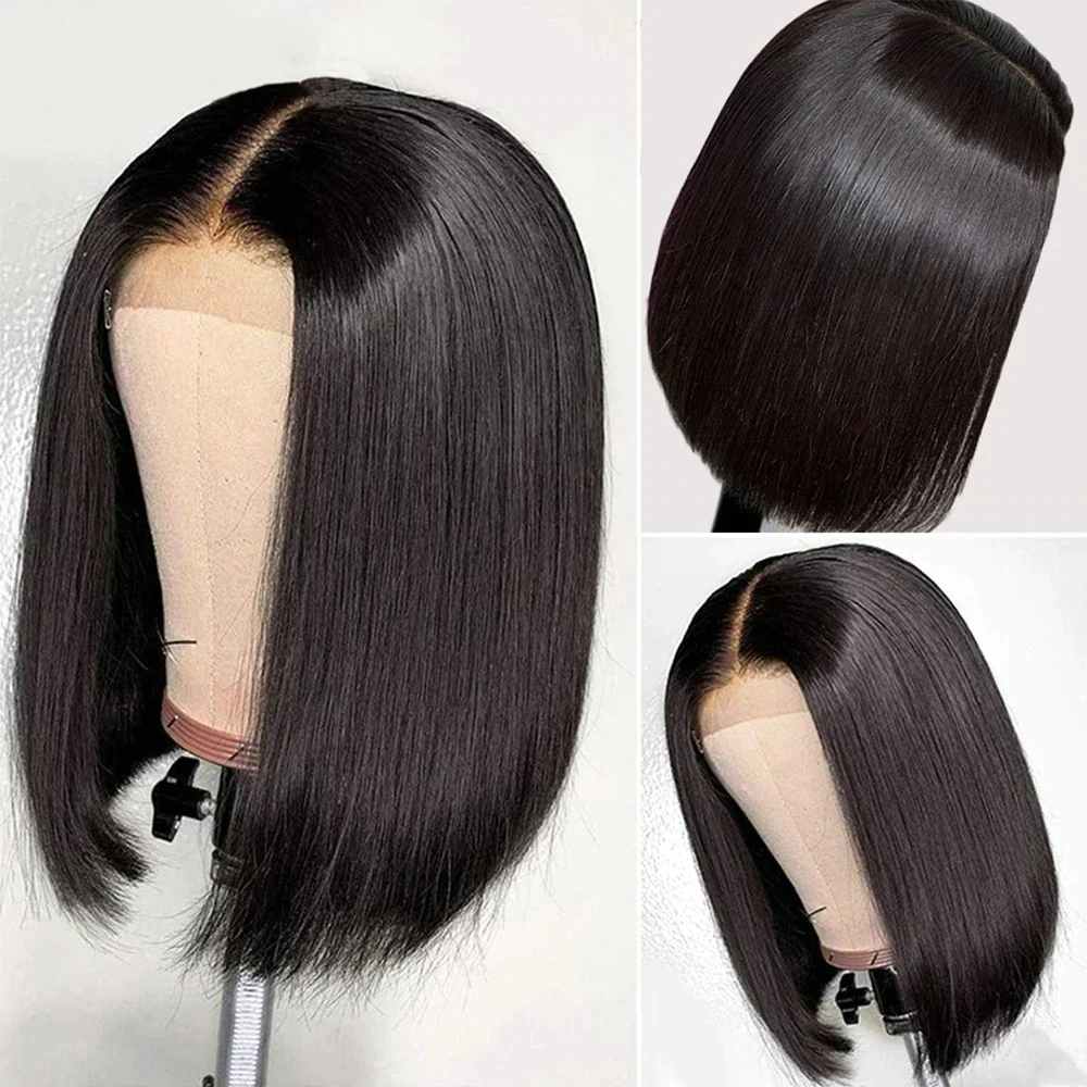 Short Loose Wave 13x4 Full Lace Front Wavy Bob Wig Flash Sale - Image 5