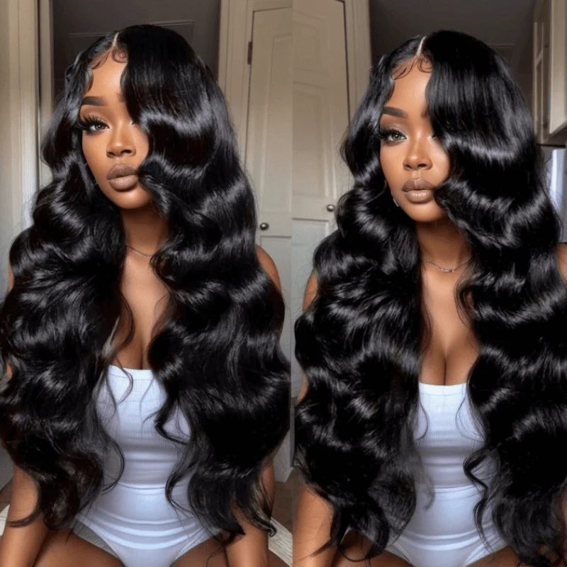 Wear & Go 13x6 Pre-Everything HD Lace Frontal Body Wave Glueless Wig 250% Density - Image 4
