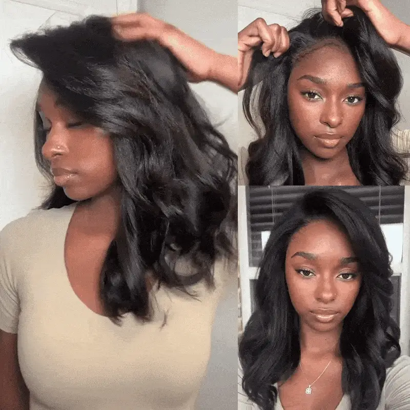 Yaki Loose Wave 7x5 / 13x6 Lace Front Wig Glueless 200% Density Human Hair Pre Everthing - Amanda Hair