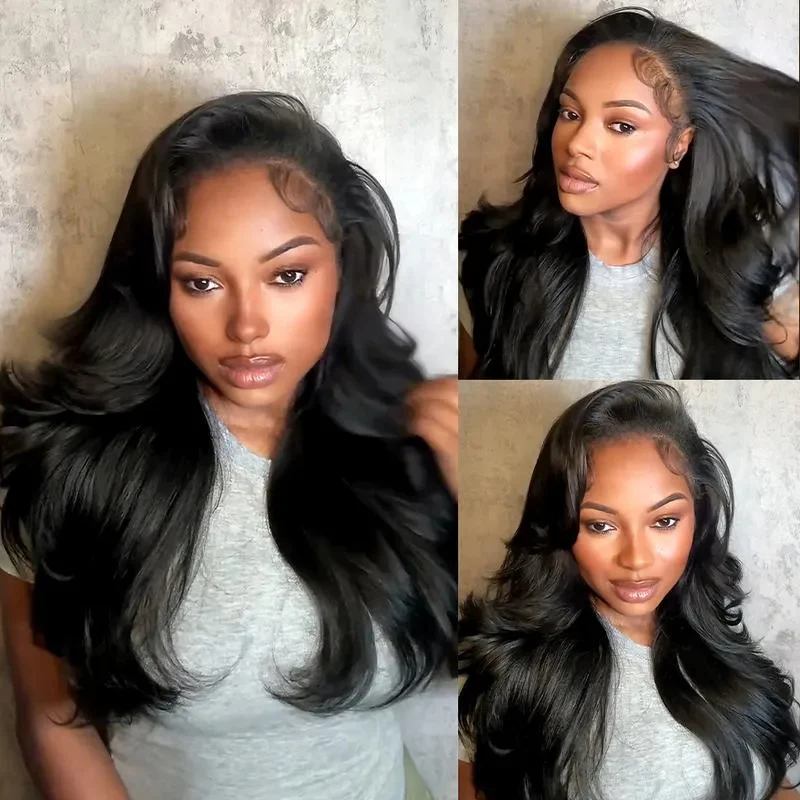 Yaki Loose Wave 7x5 / 13x6 Lace Front Wig Glueless 200% Density Human Hair Pre Everthing - Amanda Hair - Image 2