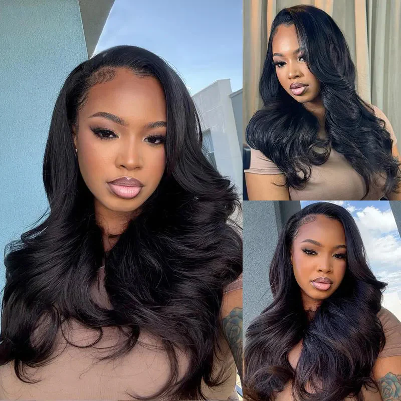Yaki Loose Wave 7x5 / 13x6 Lace Front Wig Glueless 200% Density Human Hair Pre Everthing - Amanda Hair - Image 4